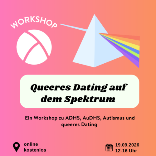 Queeres Dating auf dem Spektrum